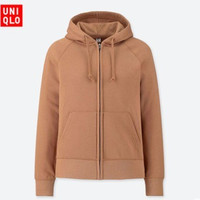 UNIQLO 优衣库 418237 女士拉链连帽开衫