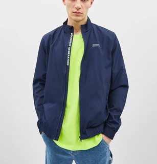 12号:Bershka 01406551401 男士立领夹克