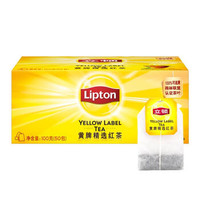 Lipton 立顿 黄牌精选红茶 50包 100g *14件