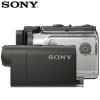 SONY 索尼 AS50R运动相机摄像机 高清 防水 数码 60米潜水自行车骑行 (黑色)