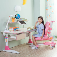 心家宜 儿童学习桌椅套装 可升降多功能写字桌104