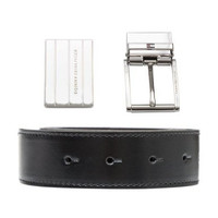 Tommy Hilfiger AM0AM04471901 双头针扣板扣男士皮带
