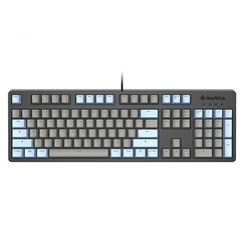 SBARDA 思巴达 KG06 机械键盘 104键 Cherry青轴 蓝灰色