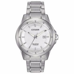 CITIZEN 西铁城 TI+IP系列 AW1490-50A 男士光动能腕表
