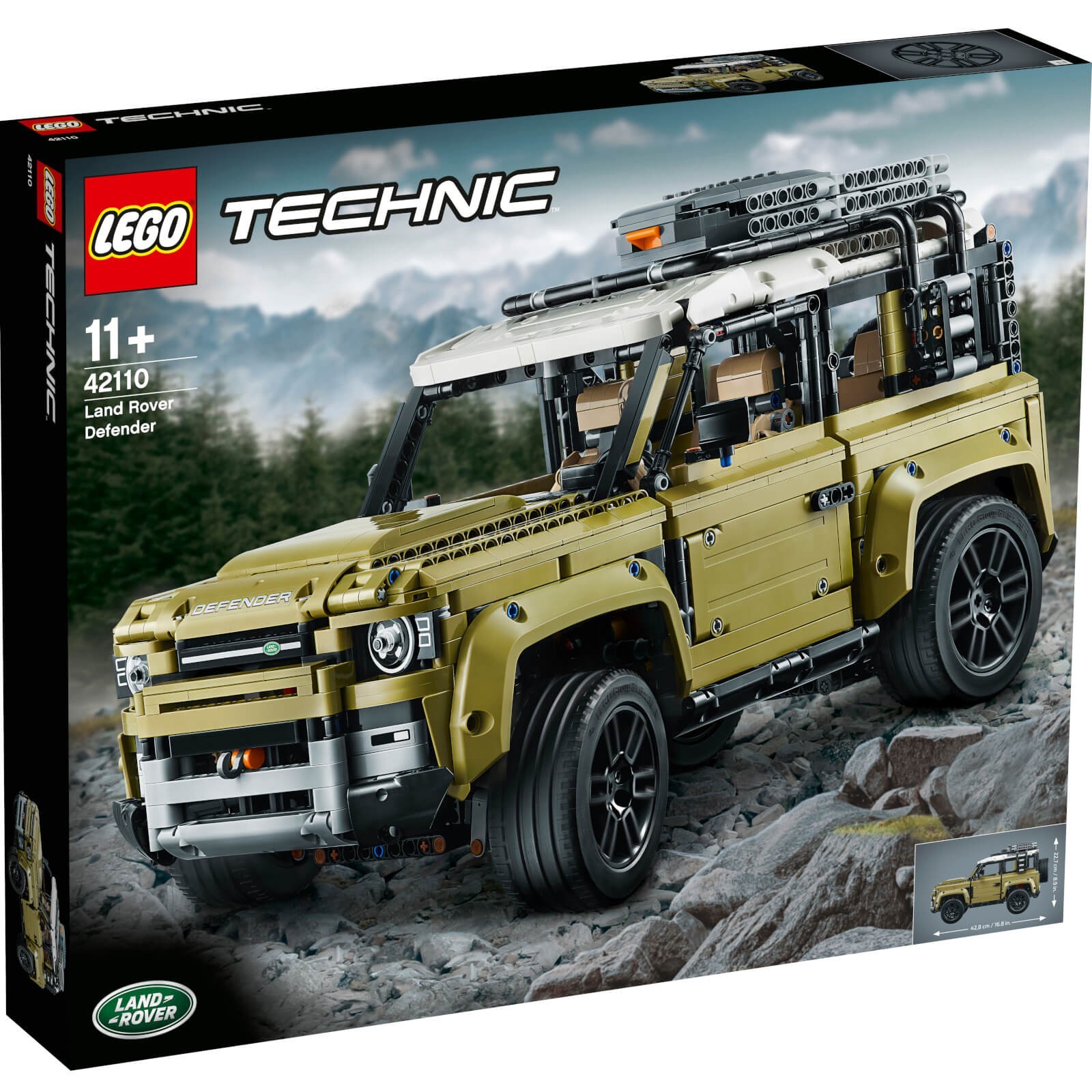 lego 乐高 technic科技系列 42110 路虎卫士