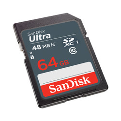 SanDisk 闪迪 Ultra 至尊高速 SDXC UHS-I SD存储卡 64GB