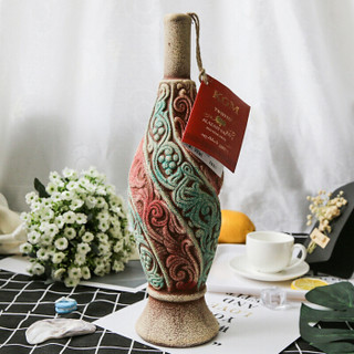 KGM 格鲁吉亚原瓶进口 陶瓷旋转花瓶葡萄酒 900ml