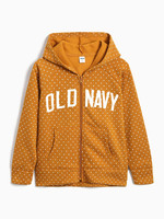 OLD NAVY 482416 徽标连帽休闲上衣