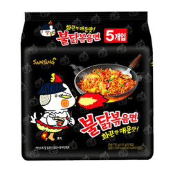 SAMYANG 三养 辣火鸡面 5连包 700g/袋 *2件