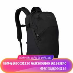 现货小鹰OSPREY APOGEE 远点 28L 城市日用双肩背包 正品可注册 黑色Black 28升