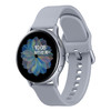 SAMSUNG 三星 Galaxy Watch Active 2 智能手表 40mm 银色铝合金表盘 云雾银硅胶表带（GPS、扬声器）