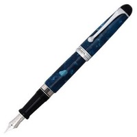 AURORA 奥罗拉 NETTUNO海王星 88系列 钢笔 18K金限定 蓝色大理石纹 EF尖