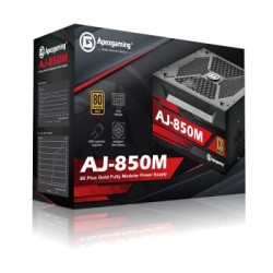 Apexgaming 艾湃电竞 AJ-850M 额定850W 电源(80PLUS金牌/全模组/十年质保)