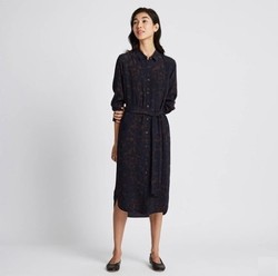 UNIQLO 优衣库 418617 女士印花连衣裙