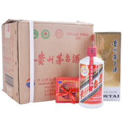 茅台 飞天 酱香型白酒 53度 500ml*6瓶 整箱装(2016年)