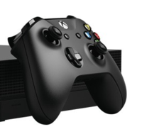 Microsoft 微软 天蝎座港版 国行xbox one s版体感游戏主机 黑色天蝎座+送原装手柄 333游戏 (黑色、其他)