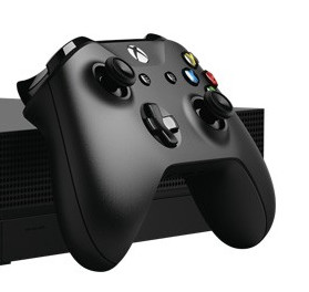 Microsoft 微软 XBOXONEX 国行xbox one s版体感游戏主机天蝎座带体感+双柄+352游戏 (黑色、12G)