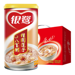 银鹭 桂圆莲子八宝粥 360g*12罐