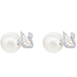 SWAROVSKI 施华洛世奇 5416591 天鹅珍珠耳钉