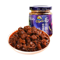 饭扫光牛肉酱下饭酱200g瓶装麻辣佐餐拌饭酱拌面酱香辣酱调味酱料
