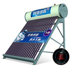 Micoe/四季沐歌 太阳能热水器 家用全自动 标配智能仪表电加热 18管140L