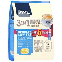 OWL 猫头鹰 三合一速溶咖啡 30条 600g *6件