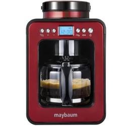 maybaum/德国五月树 智能家用办公时尚小型全自动现磨一体豆粉两用预约定时磨豆美式咖啡机M380(红色)