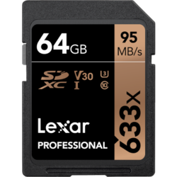 Lexar 雷克沙 Professional 633x SDXC UHS-I U1 V10 SD存储卡 32GB