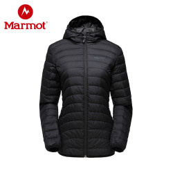Marmot 土拨鼠 户外防水透气女轻量鹅绒羽绒服