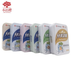 小红樱 润喉糖 嗓子喉咙痛 清咽利喉 16粒/盒独立包装 (六款组合装) *3件