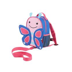 Skip Hop 迷你防走失书包-蝴蝶 牵引绳迷你双肩包宝宝