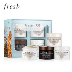 Fresh馥蕾诗紧致明星面膜礼盒 保湿补水去角质涂抹式水洗滋养肌肤