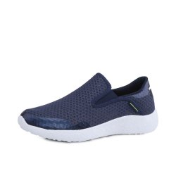 Skechers斯凯奇男鞋新款时尚一脚套 透气网布懒人休闲鞋 666025
