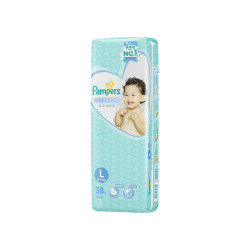 Pampers 帮宝适一级帮 L 38片/包 敏感肌大包装 纸尿裤