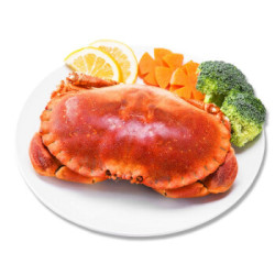 鲜旅奇缘 熟冻面包蟹 600-800g *3件