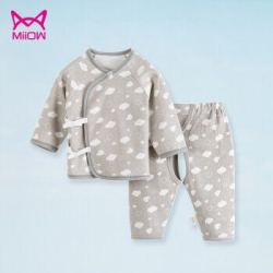 Miiow 猫人婴儿衣服衣裤两件套 *3件