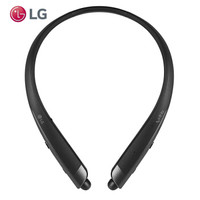 LG HBS-1010 蓝牙无线立体声耳机 蓝牙耳机 手机耳机 音乐耳机 可伸缩耳塞 可通话 通用型 颈戴式 黑色