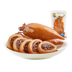 来伊份鱿鱼仔90g微辣味海鲜墨鱼仔小吃来一份食品休闲零食 *14件