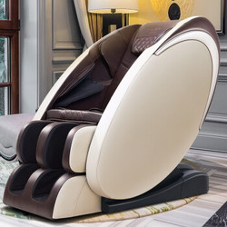 BENMO/本末 按摩椅智能家用3D机械手全身多功能太空舱零重力办公室电动按摩椅子 G1芯悦椅 白棕色