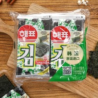 韩国海牌海苔2g*8包(韩国进口 袋)新老包装随机发货