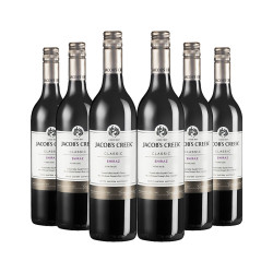 杰卡斯(Jacob’s Creek)经典系列西拉干红葡萄酒 750ml*6瓶