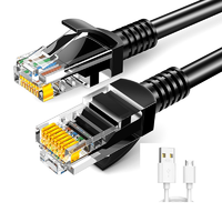 白菜党：山泽 家用网线 0.5米 送1米Micro-USB数据线