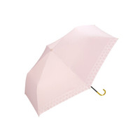 wpc 迷你折叠晴雨伞 刺绣款粉色 +凑单品