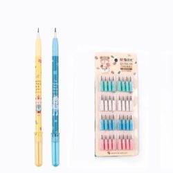 M&G 晨光 Q1602 免削铅笔 2支笔+1卡替芯