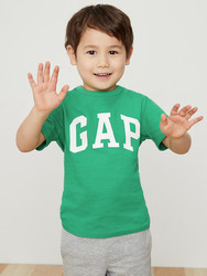 Gap 盖璞 幼儿Logo徽标短袖圆领T恤
