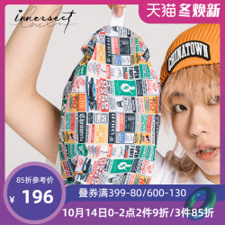 INNERSECT潮牌 BODEGA X FABRICK 2019春秋新品時尚圖案實用包袋