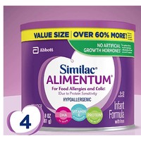 中亚Prime会员：Similac 美国雅培 Expert Care Alimentum 抗过敏配方奶粉 561g 4罐装