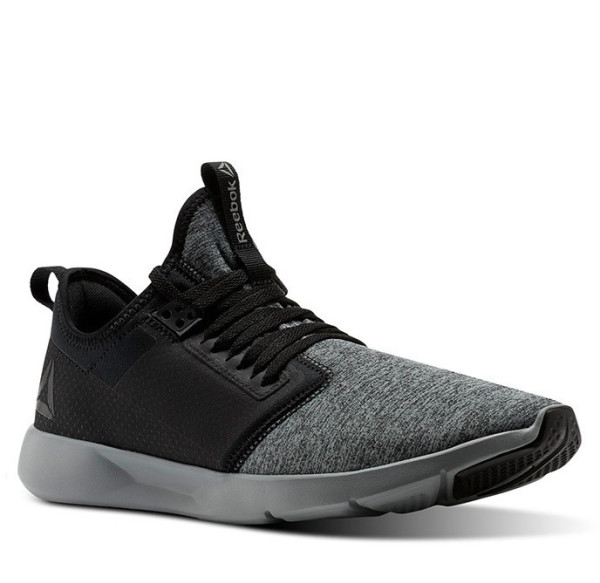 0 hthr egb03 男士跑鞋 (淡灰/黑色/灰色,45.5)