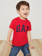 Gap 盖璞 Logo徽标短袖圆领T恤