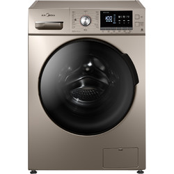 Midea/美的 MD100-1431DG新品 10公斤kg全自动滚筒洗烘一体洗衣机 家用
